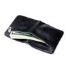 Billetera pequeña para hombre corta europea y americana suministro de fábrica de Guangzhou ultradelgada retro vertical billetera de bolsillo pequeño comercio exterior