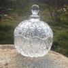 Pote de doces de vidro cristalino pote de doces de cristal criativo para casamento pote de armazenamento de vidro fabricantes de ornamentos atacado