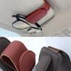 Clip de fijación para gafas de coche, soporte para visera solar de coche, soporte para gafas de sol de coche, clip de almacenamiento para tarjetas de visera solar de verano