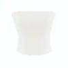 Nueva ropa de mujer estilo europeo y americano 2026 verano strapless sexy top de tubo chaleco para usar como prenda exterior, top elástico ajustado
