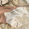 Roupa íntima feminina Seda de amoreira 7A Antibacteriana Sem costura Cintura média Levanta bumbum O ano todo Meninas Respirável Tamanho grande Calcinhas femininas