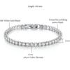 Pulsera de cobre con diamantes cruzada europea y americana, nuevo éxito de ventas, viento frío, múltiples filas, diamantes completos, micro incrustaciones de circonita, joyería para mujer