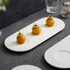 Plato de Postre Cerámico Lluvia de Meteoros Plato de Cocina Molecular Francesa Hotel Restaurante Plato de Aperitivo Guarnición Plato de Repostería
