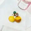 Novidades em Estoque Acessórios de Bola de Flores Rosa Francesa de Tecido Feitos à Mão, Brincos, Decorações para Punhos e Materiais para Atacado de Fabricantes