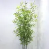 Nueva Escenografía Estilo Chino con Cortinas de Tela Verde y Cortinas de Gasa para Decoración de Primavera de Jardín de Infancia, Decoración Estilo Chino Antiguo, Sombrilla de Tela de Seda, Estructura de Bambú