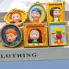 Muñeca de molde de yeso de dibujos animados mundo pintura famosa gota de pegamento de cristal hecho a mano diy pintura de Van Gogh molde de gota de pegamento