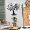 Rama Transfronteriza Silueta de Corazón Dormitorio Sala de Estar Entrada Dormitorio Decoración del Hogar Pegatina de Pared Autoadhesiva Venta al por Mayor Comercio Exterior