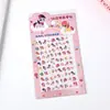 Nuevas Pegatinas Luminosas en Relieve para Uñas Chica de Dibujos Animados Linda Creativas Arte de Uñas Pegatinas para Uñas Pegatinas para Uñas en Relieve