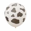 Amazon nuevo globo de látex de 12 pulgadas 2,8 g engrosado de cinco lados estampado de vaca leopardo estampado de tigre al por mayor
