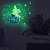 ZSG100-Z Pegatinas de Estrellas Luminosas Pegatinas de Interruptor de Elfo de Hadas Pegatinas de Pared Decorativas para Dormitorio Pegatinas de Pared Luminosas Autoadhesivas