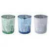 Suporte de Vela para Árvore de Natal Vidro Galvanizado Aromaterapia Mesa Decoração de Casa em Estoque