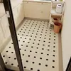 Tapete de Piso para Cocina Estilo Retro Americano, Completamente Absorbente, Absorbe Aceite, Tapete Antideslizante para Uso en el Hogar, Tapete de Piso de Tierra de Diatomeas Antideslizante y Resistente a la Suciedad para Entrada