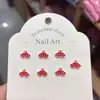 Decoração de Manicure em Resina Óculos Estereoscópicos Joias para Unhas DIY Brincos Capa de Celular Acessórios de Unha Vestíveis