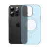 Ultra-Fina Sensação de Metal Nu Adequada para Capa de Celular Magnética Apple 15 iPhone 14 Promax Capa Protetora com Padrão Ondulado 13
