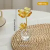 Decoración de Joyería de Trébol de Cristal para Mostrador, Oficina, Escritorio. Adornos de Cristal. Dale a tus Amigos un Lucky