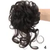 Peruca de comércio exterior peruca europeia e americana anel de peruca moda cabeça de bola de cabelo trança de barba longa rabo de cavalo artefato de cabelo
