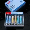 Cortador de Unhas Jinda V9 Aço Carbono de Alta Qualidade Faca de Manicure Pontiaguda Tesoura de Unha Média de Cabeça Plana Ferramentas de Manicure Femininas Atacado