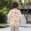 Conjunto de Top de Manga Corta de Moda de Verano para Mamá 2026 Nuevo Estilo Camisa de Gasa Elegante de Verano para Mujeres de Mediana Edad y Mayores Camiseta