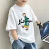 Camiseta de Manga Corta de Dibujos Animados para Niños Niños 2026 Verano Nueva Llegada Niños Transpirable Cómoda Ropa de Verano para Niños Grandes Camiseta de Moda