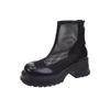 Botas de Malla con Suela Gruesa de Marca de Moda para Mujer 2023 Verano Nuevas Botas Cortas Delgadas de Malla Hueca Sandalias de Moda Transpirables de Moda para Montar