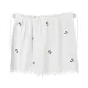 Parasol para coche de algodón bordado protección solar para coche aislamiento térmico parasol lindo de dibujos animados cortina retráctil para coche