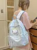 Mochila Suave y Fresca con Estrellas para Niñas Dulces, Perfecta para Viajes y Salidas, Bolso Escolar de Gran Valor para Niñas de Secundaria y Preparatoria