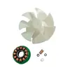 Ventilador de Mano Motor Trifásico Alta Velocidad Mini 10000 RPM Eficiente y Ahorrador de Energía