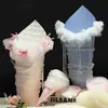 Calcetines Elásticos Suaves de Hilo Nuevo Estilo Moderno 520 Día de San Valentín Material para Manualidades Decoración para Estilismo de Ramos Materiales al por Mayor