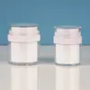 Potes de creme 30/50ml, recipientes de creme de dupla camada, adequados para cremes faciais, cremes para os olhos, séruns, cremes para as mãos, loções corporais e outras embalagens cosméticas