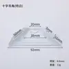 Suporte de Ângulo Fixo Três Lados Cantoneira de Cama Cantoneira Espessada Reforço de Cama Canto de Cama Suporte de Suspensão para Armário de Palma Acessórios de Ferragens para Fixação de Cama