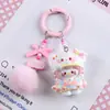Llavero de Sanrio Lindo de Dibujos Animados Colgante para Mochila Estilo Ins Femenino Regalo para Pareja Mejor Amigo Adorno de Resina