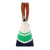 2026 Nuevo Modelo Bolso Pequeño Tote Bolso de Playa Personalizado Bolso Tejido de Moda Rayado Bolso Tejido de Mosca Bolso Cruzado para Mujer