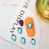 Chica Celebrante Cibernética Color Fondo Plano Diamante Caído Accesorios para Uñas Super Flash Vidrio Multicorte Diamante Cristalino Accesorios para Arte de Uñas