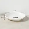 Cuenco cerámico para mascotas, cuenco nórdico para gatos, cuenco cerámico elevado para comida de gato, plato para snacks y comida enlatada, anti-tensión cervical, cuenco para comida de gato anti-derrames
