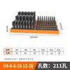 Caixa de Armazenamento de Ferramentas CNC Estilo Painel Perfurado Caixa Suspensa com Furo Quadrado Armazenamento ER25 Porta-Pinças ER32 Caixa de Armazenamento para Fresas Brocas