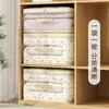 Conjunto de Quatro Peças de Sacos Organizadores para Uso Doméstico, Sacos Organizadores Extra Grossos para Lençóis e Fronhas, Sacos de Armazenamento para Guarda-Roupa para Colchas e Roupas, Sacos de Armazenamento à Prova de Mofo e Poeira