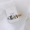 Ins Pin de Pinzas para Flequillo de Ácido Acético Pinza Elegante Simple Sin Costuras Pinza Estampado de Leopardo Tocado Popular en Internet 2021 Nuevo Estilo Japonés y Coreano