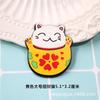 Gato de la Suerte diy Parche de Graffiti Acrílico Pegatina para Nevera Broche Infantil Accesorios para el Cabello Material para Pasador Gong Xi Fa Cai