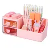 Materiais de Decoração com Cola Cremosa para Artesanato DIY Infantil Porta-Caneta Gaveta