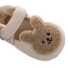 Ventas Directas de Fábrica Primavera Colorido Algodón Oso y Conejo Zapatos para Niños y Niñas Suela Blanda Antideslizante Zapatos para Niños Pequeños Venta al por Mayor en Stock
