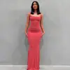 Q21DS653 Vestido de Tirantes Delgado de Cintura Alta Casual sin Mangas para Mujer Europeo y Americano 2022 Kardashian skims