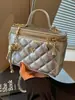 Bolso de mujer de alta gama 2026 nuevo de moda celebridad de internet superventas bolso de mano para el trabajo bolso bandolera de cadena acolchado bolso cuadrado pequeño