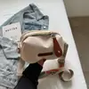 Bolso de Hombro para Mujer Bolso Casual Bolso Cosmético Transfronterizo Nuevo de Moda Simple de Nicho Bolso Cuadrado Pequeño Ligero Versátil Bolso Cruzado