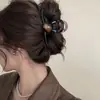 Pasador de Pelo de Dibujos Animados Coreanos Lindo con Lazo para Mujeres en la Parte Trasera de la Cabeza, Tamaño Grande, Gama Alta, Versátil Pasador Accesorio para el Cabello