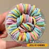 2026 Novos Elásticos Coloridos para Cabelo do Tamanho de um Polegar, Elásticos Infantis de Alta Elasticidade Que Não Danificam o Cabelo, Cordas de Cabelo Versáteis para Rabos de Cavalo Pequenos