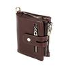 Atacado de Bolsas Guangzhou Masculina Retrô Couro Crazy Horse Carteira Masculina de Couro Bolsa Masculina Genuína de Couro de Vaca Pequena Bolsa