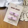 Nuevo Estilo de Verano Pinza para el Cabello de Puntos y Estrella de Cinco Puntas para Bebés, Pasador Fresco y Sencillo para Niñas, Accesorio para el Cabello para la Frente y el Flequillo Lateral