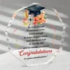 Temporada de Graduación Transfronteriza Adornos Decorativos Coloridos de Acrílico Fiesta Feliz de Graduación Arte Decorativo Regalo de Graduación
