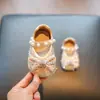 Zapatos para Niña Zapatos de Princesa con Cristales Antideslizantes 2026 Nuevos Zapatos de Cuero para Niños Zapatos Individuales para Bebé Zapatos Brillantes para Caminar Primavera y Otoño