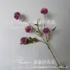 Cor de outono bola crisântemo cebola verde bola dente-de-leão hotel casa casamento decoração arranjo de flores adereços